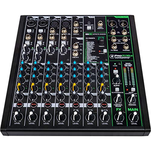 MACKIE ( マッキー ) ProFX10v3 Amazon.com: Mackie ProFX10v3 10-Channel Professional Analog