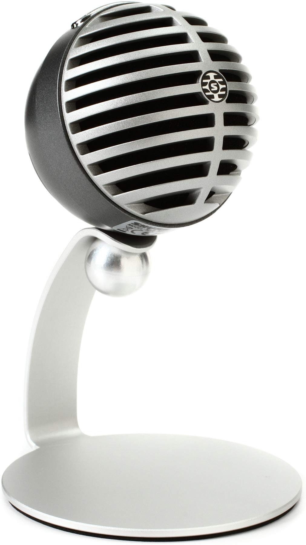 Shure MV5 Digital Condenser Microphone, Silver | eBay